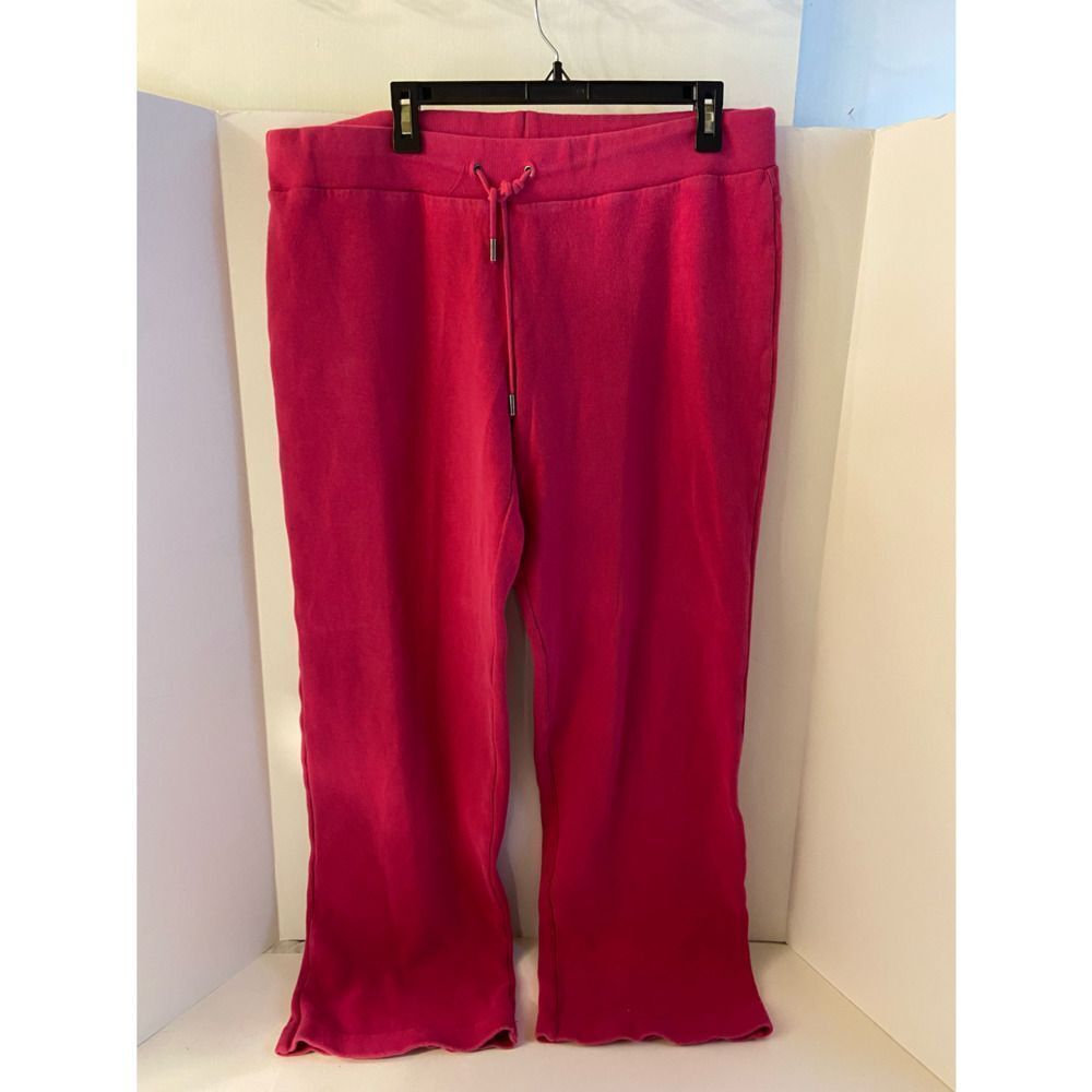 Tommy‎ Bahama pink sweat joggers pants large 12/14 - Picture 2 of 4